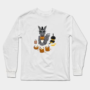 The Wolf Who Loved Waffles Long Sleeve T-Shirt